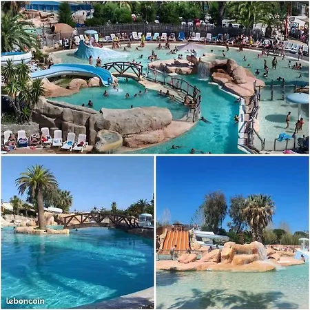 Agde Mobil 3ch-secteur Vip Garden Village Club Parc Acquatique Le Grau-dʼAgde