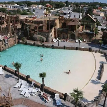 شقة Agde Mobil 3ch-secteur Vip Garden Village Club Parc Acquatique